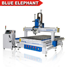 Pneumatic System Multi Head CNC Router 1530 Atc CNC Router Machine with 4 Axis Rotary Device